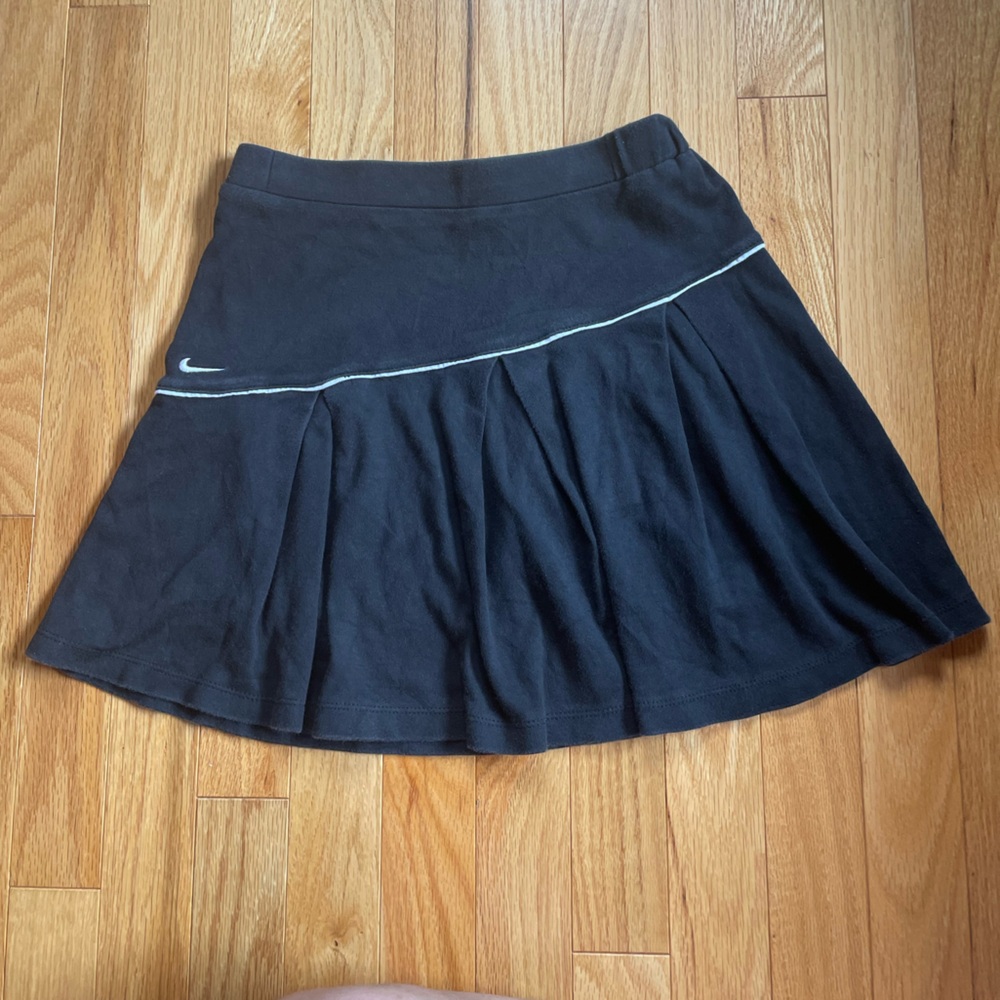 Nike Black Tennis Skirt Vintage